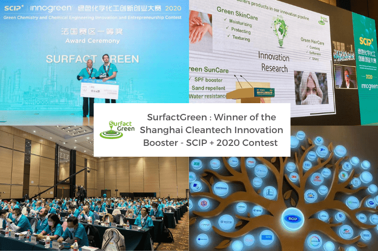 You are currently viewing SurfactGreen : Winner of the Shanghai Cleantech Innovation Booster – SCIP + 2020 Contest !